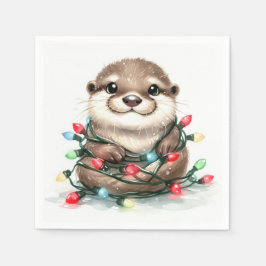 Guardanapo De Papel Otter Natal