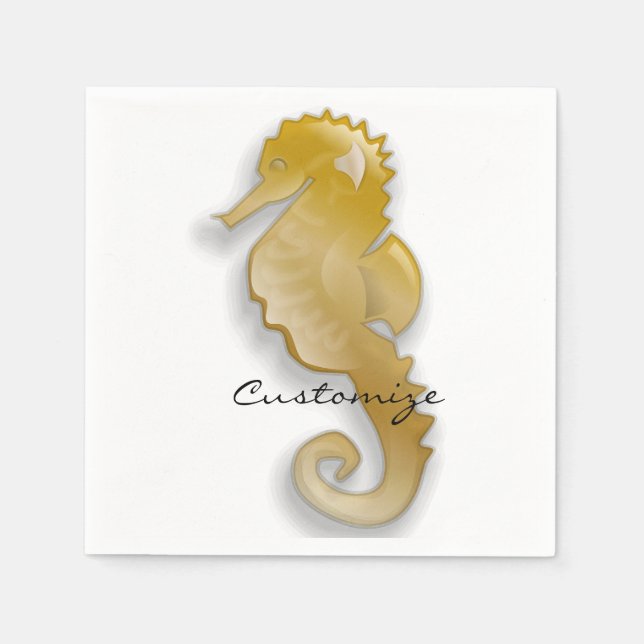 Guardanapo De Papel Ouro Seacavalo Thunder_Cove (Frente)