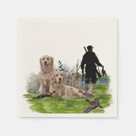Guardanapo De Papel Ouros - Excelentes cães caçadores