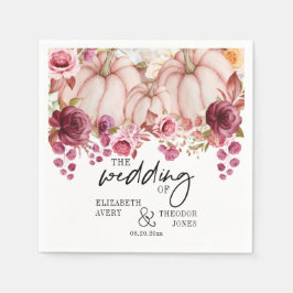 Guardanapo De Papel Outono Personalizado de Pumpkin