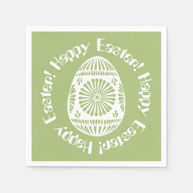 Guardanapo De Papel Ovos de papel de Páscoa 1 (Frente)