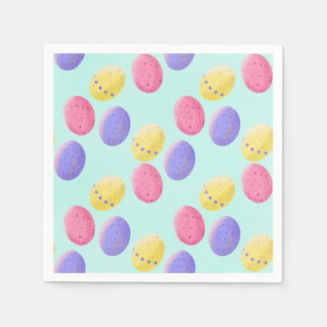Guardanapo De Papel Ovos de páscoa (Frente)