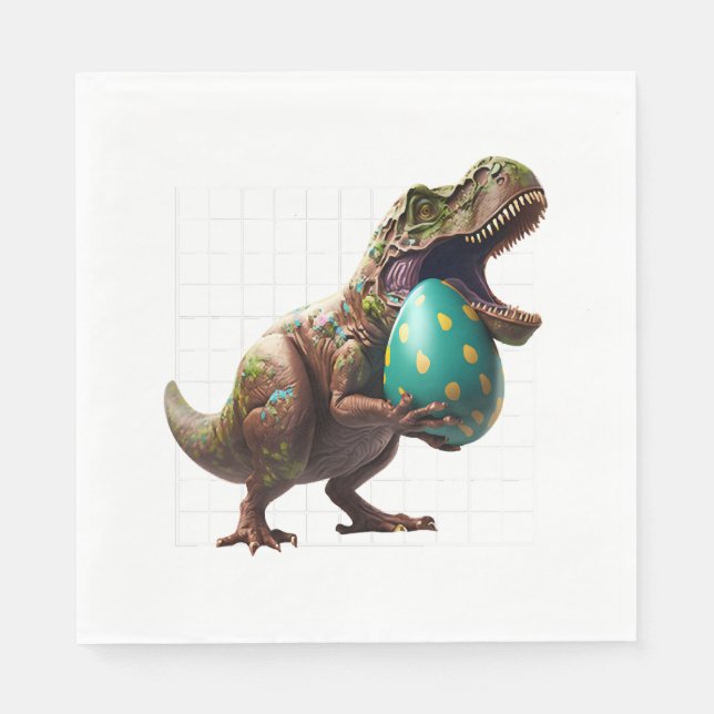 Guardanapo De Papel Ovos de Páscoa de Ovos de Eggspert Caçam Coelhinho (Frente)