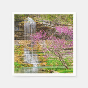 Guardanapo De Papel Ozarks Waterfall Primavera Bluff