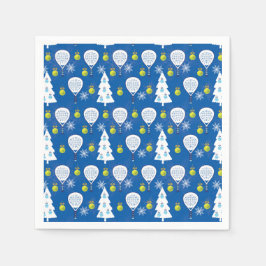 Guardanapo De Papel 🎾 🎄 Padel Smashing Christmas