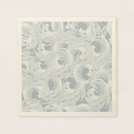 Guardanapo De Papel Padrão Azul-Teal Dusty