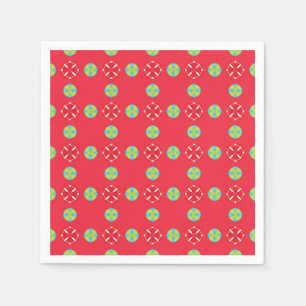 Guardanapo De Papel Padrão Charme de Férias de Natal 03 -
