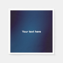 Guardanapo De Papel Padrão de Abstrato azul escuro | Adicionar Texto