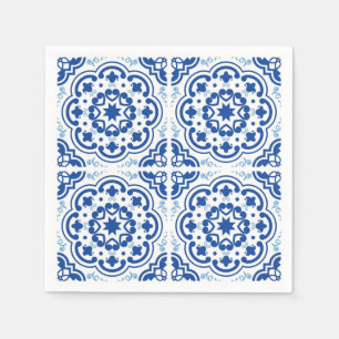Guardanapo De Papel Padrão de azulejos cerâmicos
