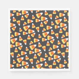 Guardanapo De Papel Padrão de balas de Halloween, doces de milho doce 