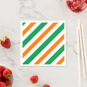 Guardanapo De Papel Padrão de bandeira da Irlanda