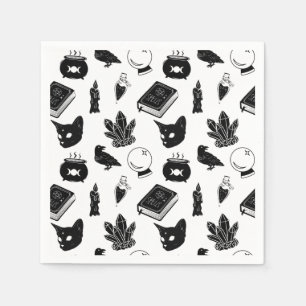 Guardanapo De Papel Padrão de Bruxaria I