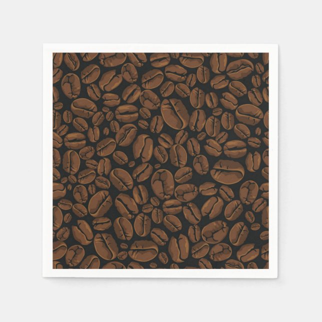 Guardanapo De Papel Padrão de café (Frente)