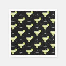 Guardanapo De Papel Padrão de Coquetel Margarita