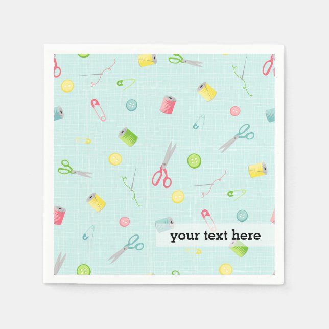 Guardanapo De Papel Padrão de costura (Frente)