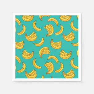 Guardanapo De Papel Padrão de diversão de Fruta de Banana