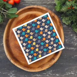 Guardanapo De Papel Padrão de elefante