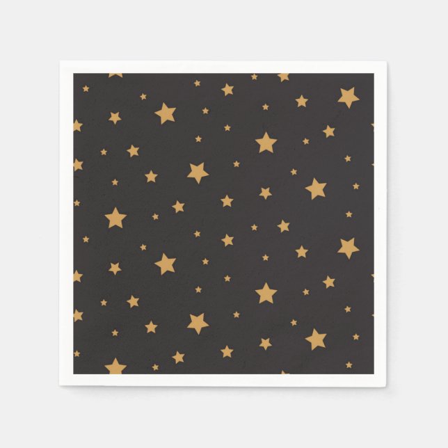 Guardanapo De Papel Padrão de estrelas (Frente)