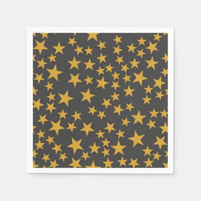Guardanapo De Papel Padrão de estrelas (Frente)