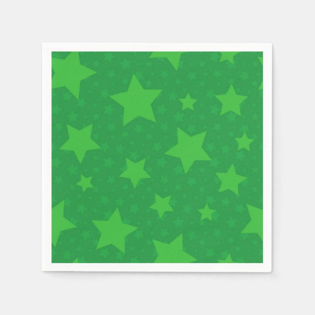 Guardanapo De Papel Padrão de estrelas (Frente)