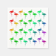 Padrão de Flamingos Orgulho LGBTQ Arco-Íris