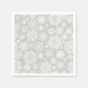 Guardanapo De Papel Padrão de flocos de neve