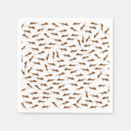 Guardanapo De Papel Padrão de formigas bonitas