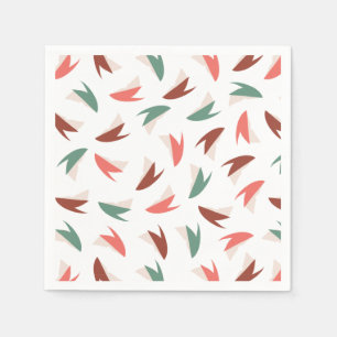 Guardanapo De Papel padrão de fruta de maçã giro I