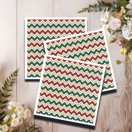 Guardanapo De Papel Padrão de Gavão Verde Verde Branco