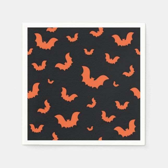 Guardanapo De Papel Padrão de Halloween (Frente)