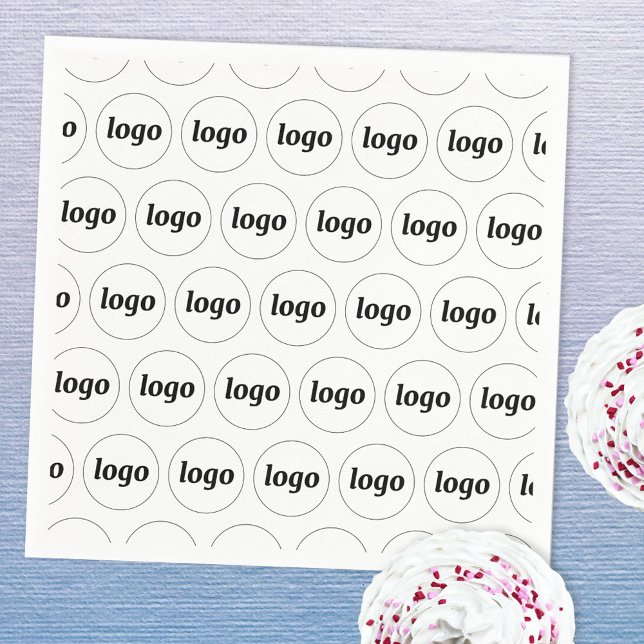 Guardanapo De Papel Padrão de logotipo simples (Logo pattern business promotional paper napkins)