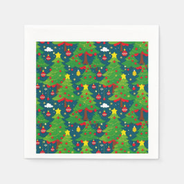 Guardanapo De Papel Padrão de Natal 2 - Papel Nápoles