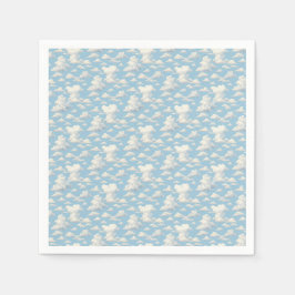 Guardanapo De Papel Padrão de Nuvem