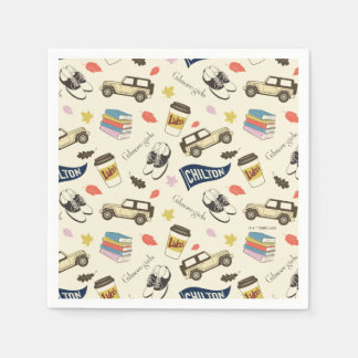 Guardanapo De Papel Padrão de Outono da Chilton de Gilmore Girls