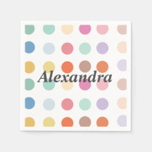 Padrão de pontos multicolores