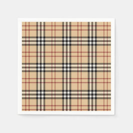 Guardanapo De Papel Padrão de Tartan escocês