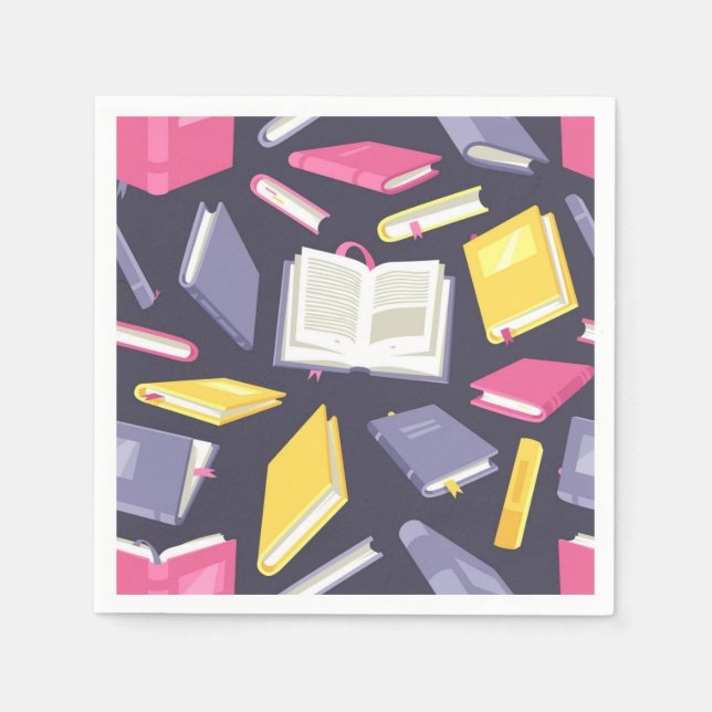 Guardanapo De Papel Padrão do livro (Frente)