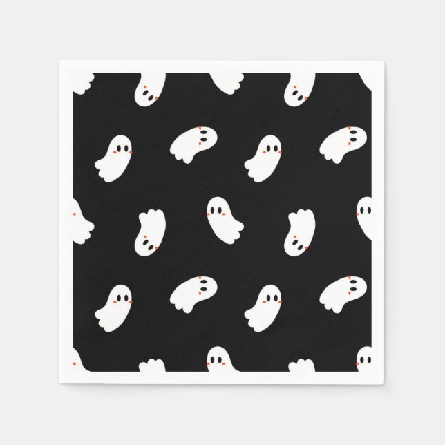 Guardanapo De Papel padrão fantasma (Frente)