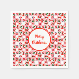 Guardanapo De Papel Padrão festivo de Natal