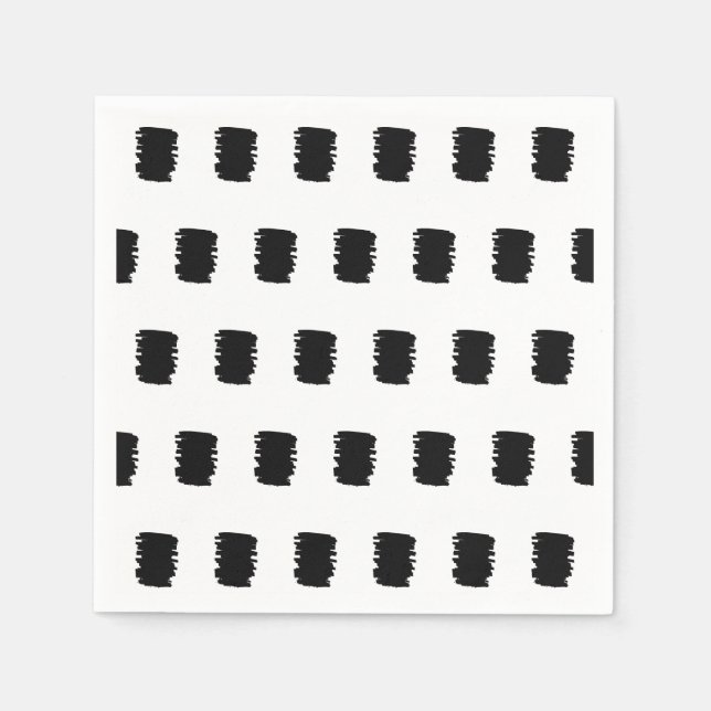 Guardanapo De Papel Padrão moderno da festa de aniversário Napkins (Frente)