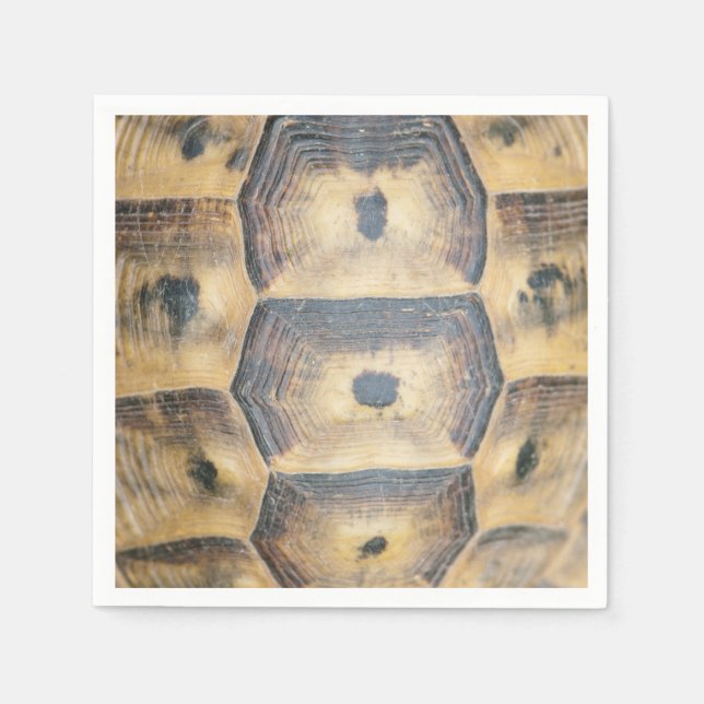 Guardanapo De Papel Padrão Tortoise Shell (Frente)
