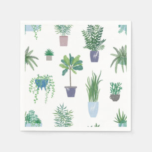 Guardanapo De Papel Padrão vegetal