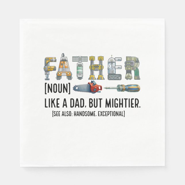 Guardanapo De Papel Padre Noun (Frente)