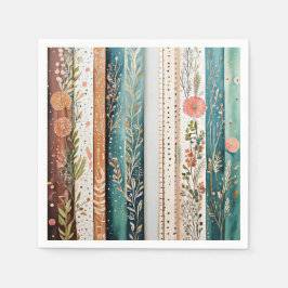 Guardanapo De Papel Padrões mistos shabby chic