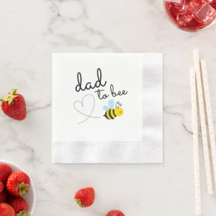 Guardanapo De Papel Pai Amarelo Bonito Para Abelha