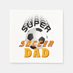 Guardanapo De Papel Pai de Futebol Super Futebol Esportivo Padre