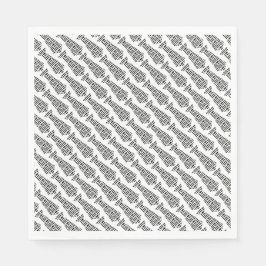 Guardanapo De Papel pai de gravata do pescoço e faça-o se divertir