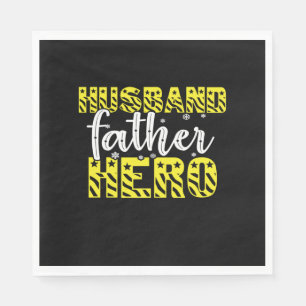 Guardanapo De Papel Pai Gift Marido Padre Hero