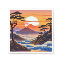Paisagem Sunrise Japonesa