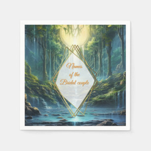 Guardanapo De Papel Paisagens de Destino Viajantes do Nosso Mundo
